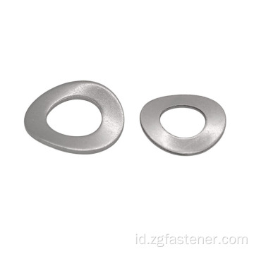 DIN137 Tekanan tinggi gelombang baja stainless washer elasher wave spring lock washer